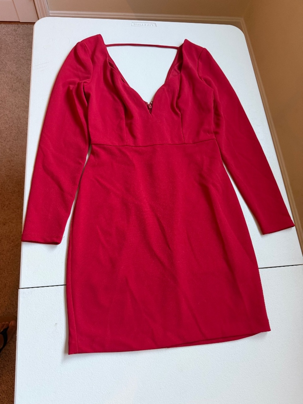 Sexy red dress!